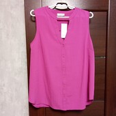 Брендовая новая красивая летняя блуза р.14.