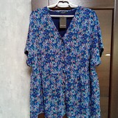 Новая брендовая красивая блуза р.20-22.