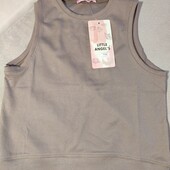 Топ , майка рубчик, S/M колір мокко