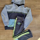 Костюм спортивний утепленний тонкий фліс 128-134 розмір 8-9 років Little kids