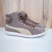 Нові замшеві кеди Puma, жіночі хайтопи, демі кросівки, осінь зима, р. 40