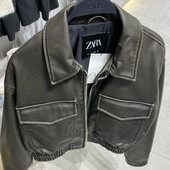 Куртки шкірозамінник zara xxl