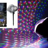 Led прожектор водонепроницаемый RGB с пультом Диско куля, проектор, лампа, світломузика