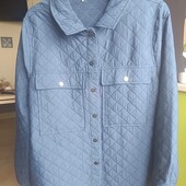 Стьогана тонка куртка хл-ххл