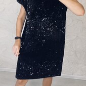 Неймовірно гарна сукня в паєтки розмір uk 16 eur 44
