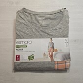 Есмара! Трикотажна жіноча піжама з фланелевими штанами 40/42 євро 46/48 наш, повномірить! Лот 21