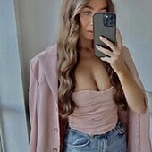 Корсетний бандо топ Zara, S