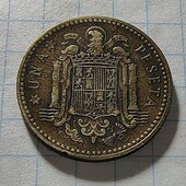 Монета Іспанії 1 песета 1947