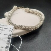 Срібний браслет 17,5см