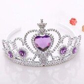 Корона принцеси "Princess Crown" (1шт. світло-фіолетова)