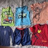 Пакет речей на хлопчика 122/128