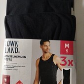 Комплект з 3шт.чоловічих натільних майок Kaufland Town Land m,xl