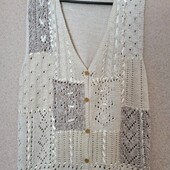 Жилетка в стиле пэчворк