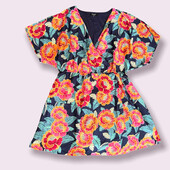 Трендова сукня у квітчастий принт, батал, XXL