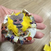 Гарні бантики ЛОЛ для волосся, на резинках.