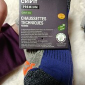 5113..Лот 2пари.функціональні носки crivit 39-40