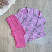 Дитяча трикотажна піжама для дівчинки 128 см primark