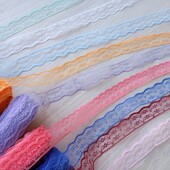 2 відрізки по 1 м на вибір мереживної стрічки тоненької