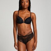Арт.047 Труси бразильянки жіночі мереживо від hunkemoller євро розмір XL.