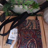 Текстильна вінтажна ретро-сумка