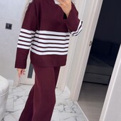 Женский брючный костюм оверсайз