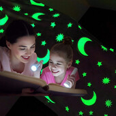 Плед, що світиться в темряві, плюшеве покривало Blanket kids Magic Star 150х100 см флісова ковдра. К