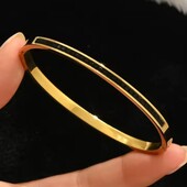 Жорсткий браслет stainless steel нержавіюча сталь 14