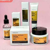 Набір для обличча з муцином равлика Snail 3 в 1 ( крем для обличча,крем під очі , сироватка )