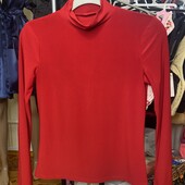 Яскраво-червоний гольф / водолазка (б/в) С/м
