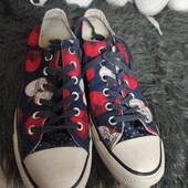 Converse, 39p оригінал! Класні кеди яблучний принт