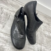 Gabor. Кожаные мягкие туфли на маленьком каблучке