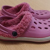 Крокси з теплою підкладкою р.31-19см. Capcake