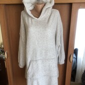 Меховушка, плюшева туника, кофта, худи, xL-2x. f&f. довга, New Look, слип, пижама