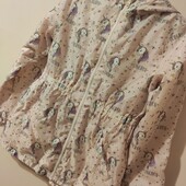 Куртка дощовик прінт едінорожка