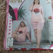 Літня жіноча піжама.р.52-56.