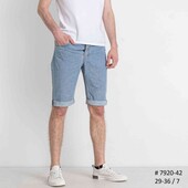 Розпродаж одягу. Заходь! Стильні чоловічі джинсові шорти, р.32 Залишок