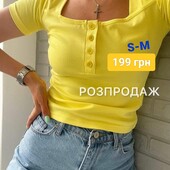 Футболка гарної якості , С-М, жовта