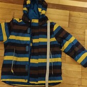 Шикарная фирменная термо курточка Lupilu р 110-116