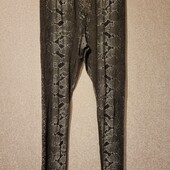 Лосины в змеиный принт