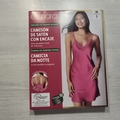 Есмара! Шовковиста жіноча нічнушка, пенюар! 36 євро 42 наш! Лот 1