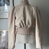 Стильна блуза з відкритою спинкою, S M