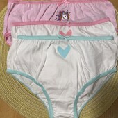 Трусики 9/10/11р 3шт Нові