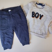 #5829. Комплект. Штани теплі+ світшот 74р