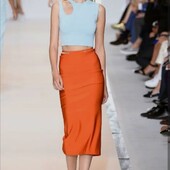 ❤️Оранжевая юбка миди шёлковая Primark ❤️Смотрите мои лоты ❤️