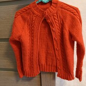 Гарна тепла кофта для дівчинки 8 років