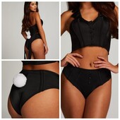 Hunkemoller private collection! Еротичний жіночий костюм зайчика S розмір caviar! Лот 3