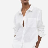 Стильна базова оверсайз сорочка, S