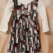 ❣️Костюм 2-ка (лонг+сарафан) 1,5-2 роки