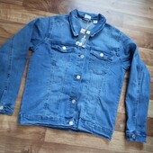 Джинсова куртка ♥️( р.146-152