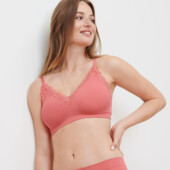 ♕ Стильне та зручне безшовне бюстьє з мереживом Tchibo(Німеччина) розмір наш 44-46(36/38 євро)